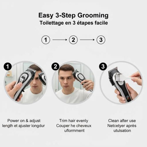 hair clipper for men hair trimmers-NX-602